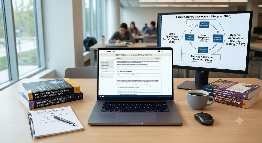 Western Governors University (WGU) ITEC2034 D385 Software Security and Testing Practice Test Banner