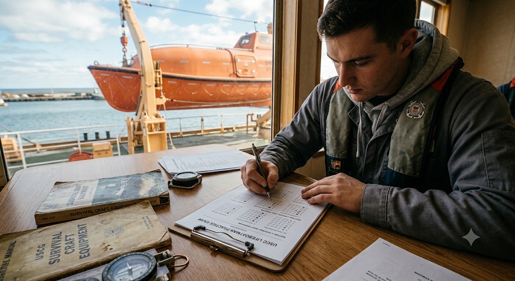 USCG Lifeboatman Practice Exam Banner