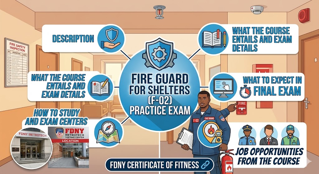 Fire Guard for Shelters (F-02) Practice Exam Banner