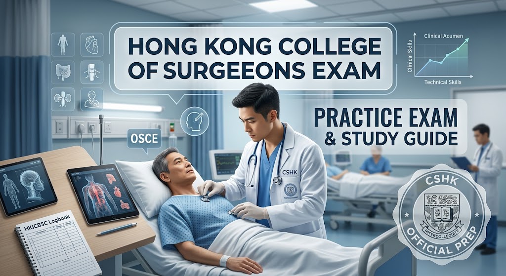 College Surgeons Exam Prep | Hong Kong SAR China Banner