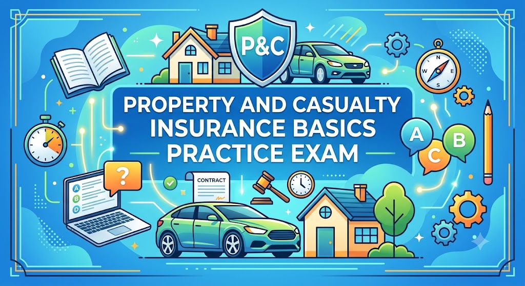 Property and Casualty Insurance Basics Practice Test Banner