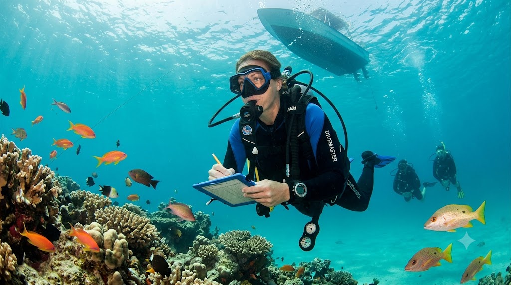 PADI Divemaster Certification Practice Exam Banner