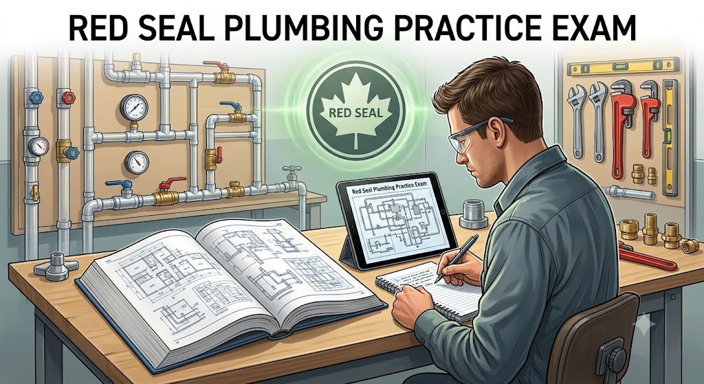 Red Seal Plumbing Practice Exam Banner