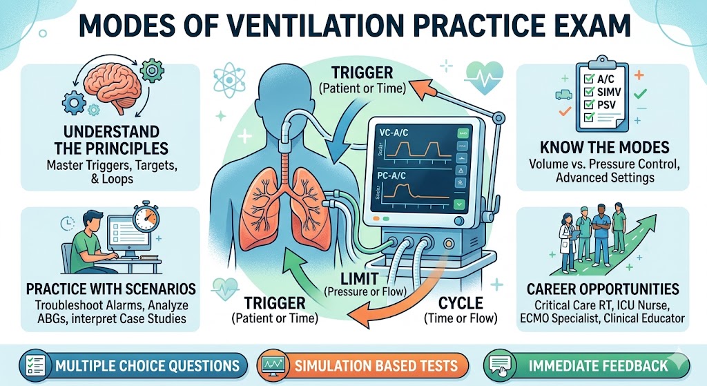 Modes of Ventilation Practice Test Banner