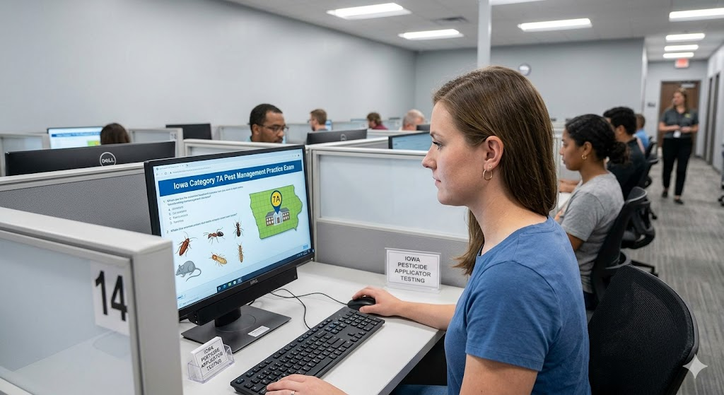 Iowa General and Household Pest Management Category 7A Practice Exam Banner