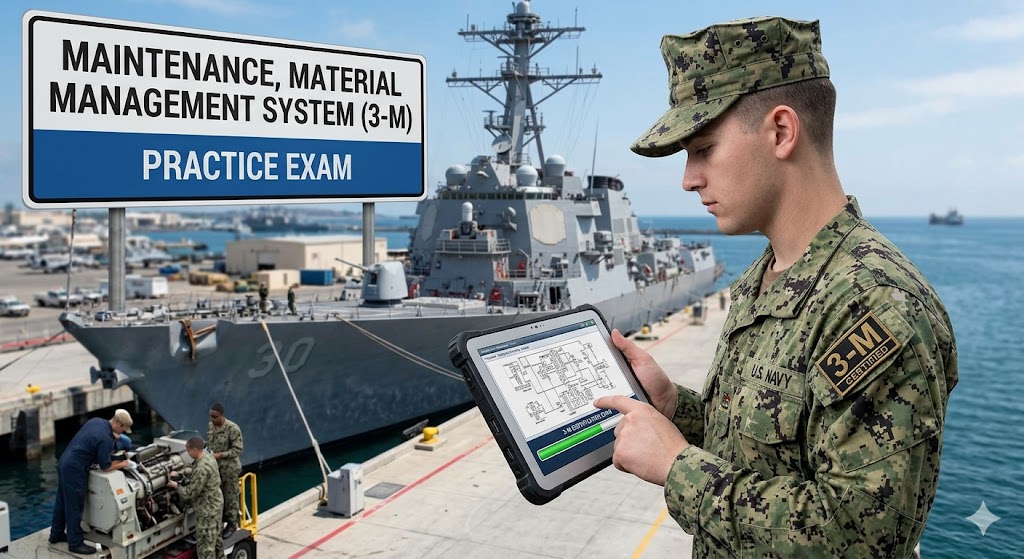 Navy 3-M System Certification Practice Exam Banner