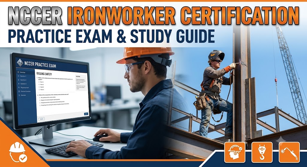 NCCER Ironworker Certification Practice Test Banner