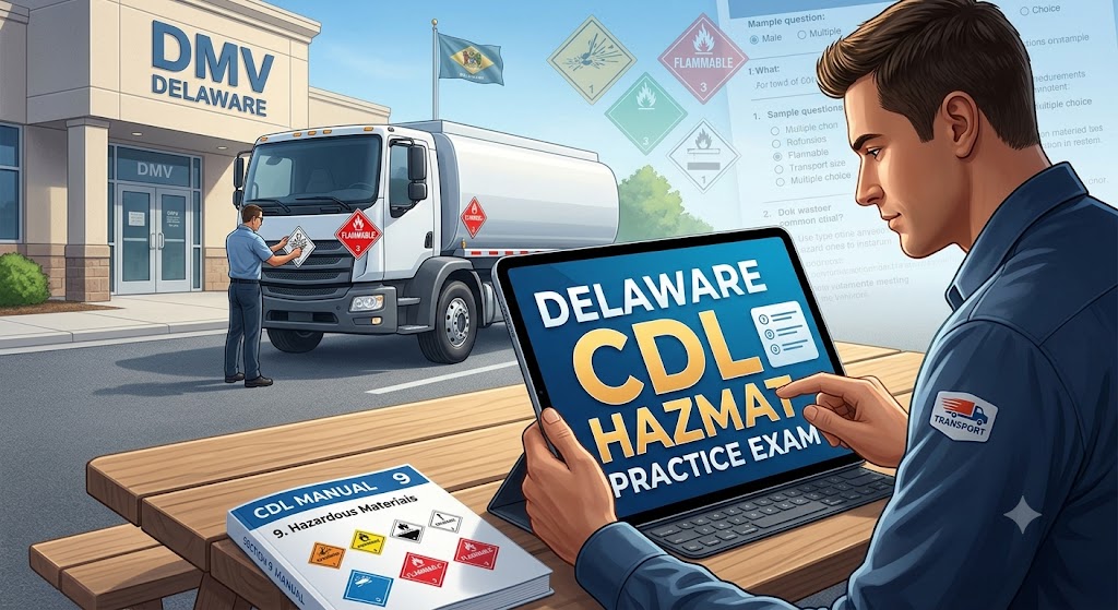 Nebraska CDL Hazmat Practice Test Banner