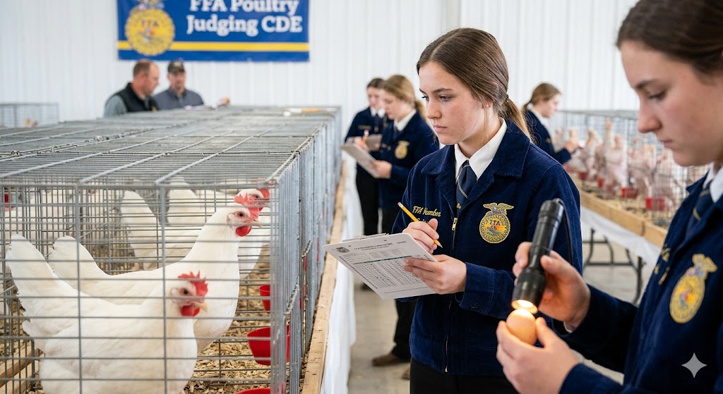 FFA Poultry Judging Practice Test Banner