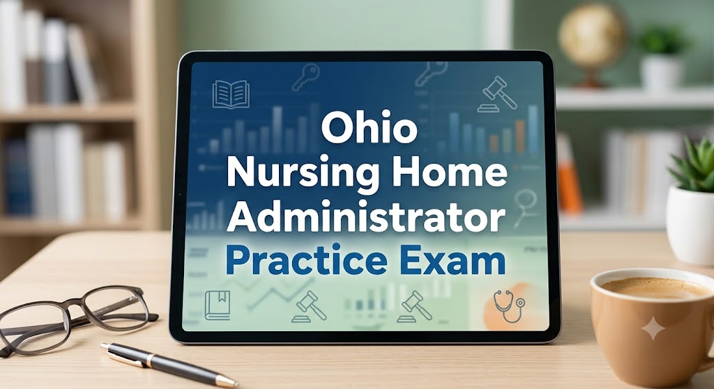 Ohio Nursing Home Administrator Practice Exam Banner
