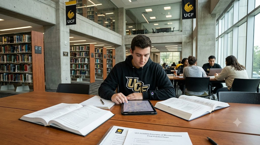 University of Central Florida (UCF) ECO2023 Principles of Microeconomics Final Practice Exam Banner