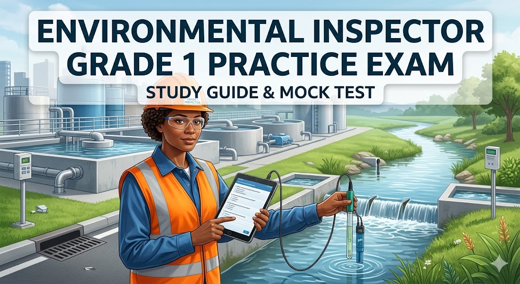 Environmental Compliance Inspector Grade 1 Practice Exam Banner