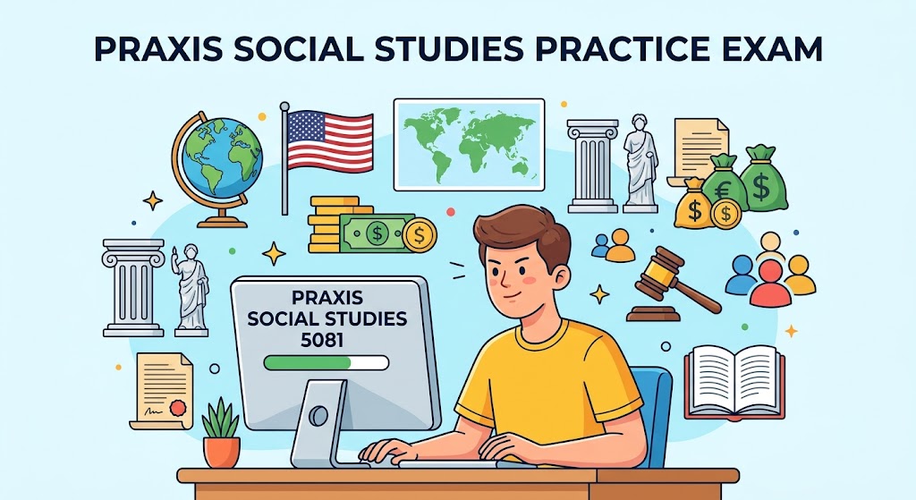 Praxis Social Studies: Content Knowledge (5081) Banner