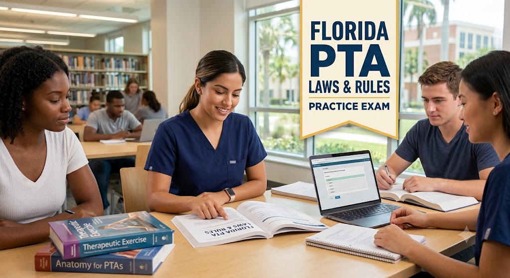 Florida Physical Therapist Assistant (PTA) Laws and Rules Practice Exam Banner