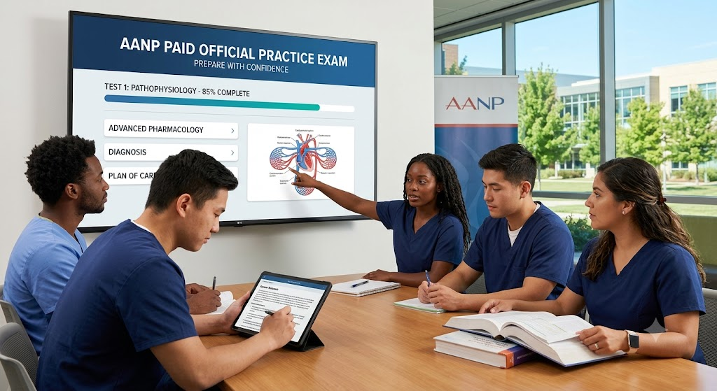 AANP Paid Official Practice Test Banner