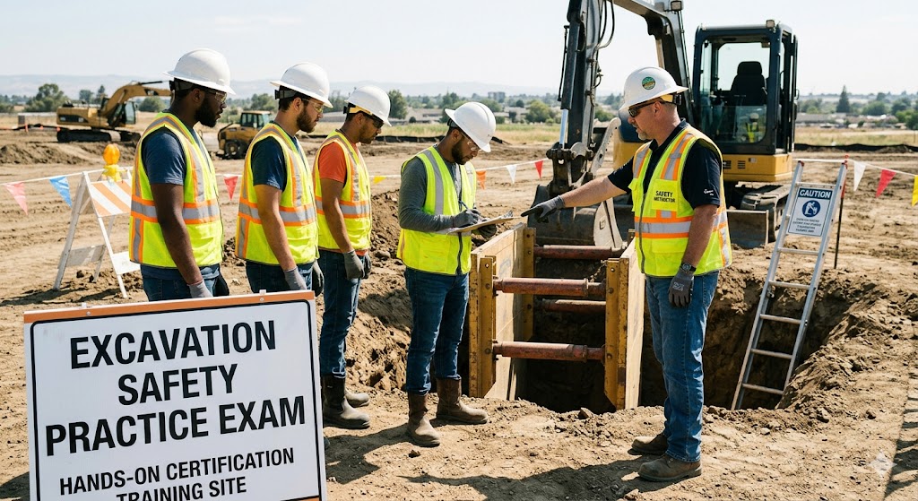 Excavation Safety Practice Exam Banner