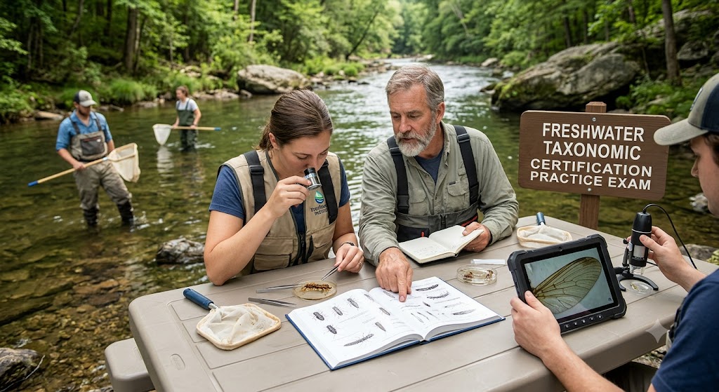 Freshwater Taxonomic Certification Practice Test Banner