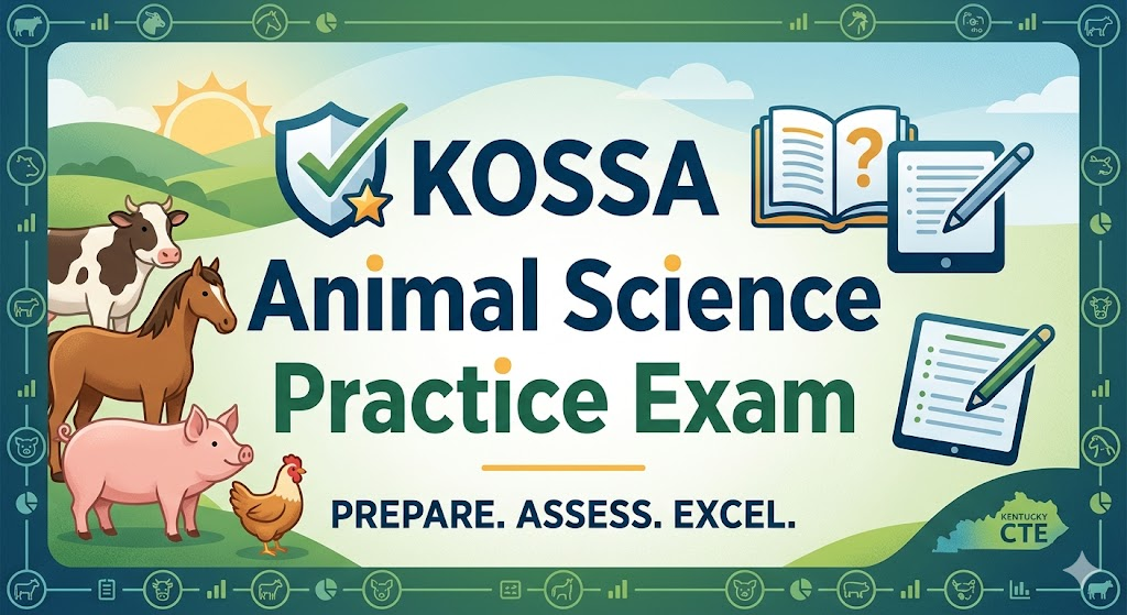 KOSSA Animal Science Practice Test Banner