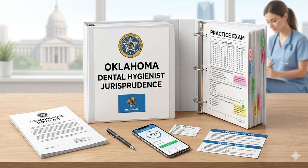 Oklahoma Dental Hygienist Jurisprudence Practice Exam Banner