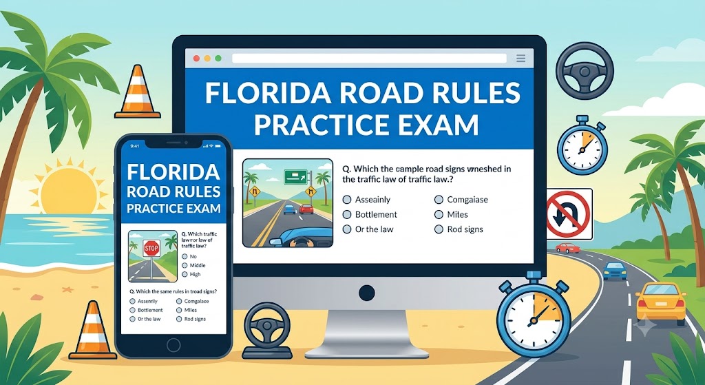 Florida Road Rules Practice Test Banner