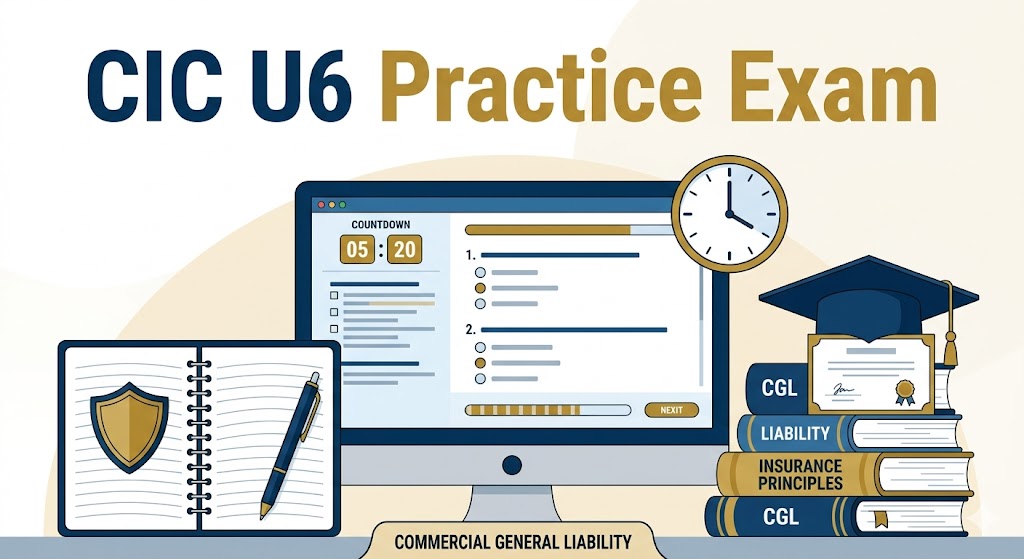CIC U6 Practice Exam Banner