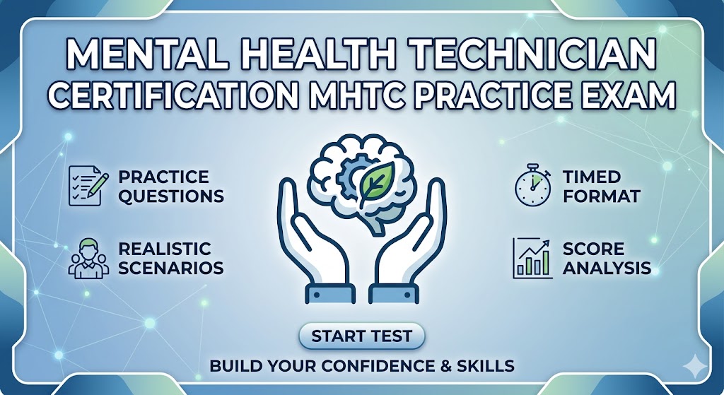 Mental Health Technician Certification (MHTC) Practice Exam Banner