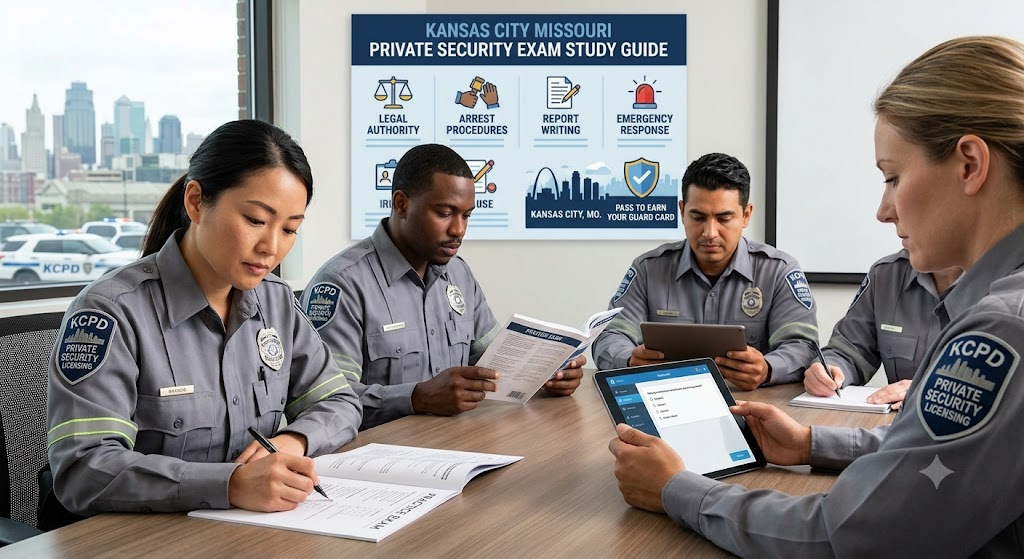 Kansas City Missouri Security Practice Exam Banner