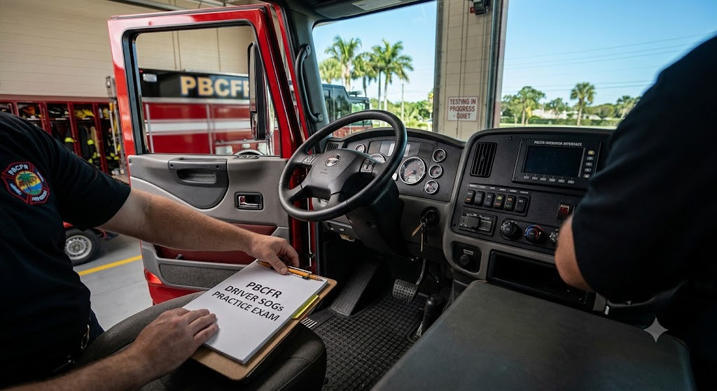 PBCFR Driver Standard Operating Guidelines (SOGs) Practice Test Banner