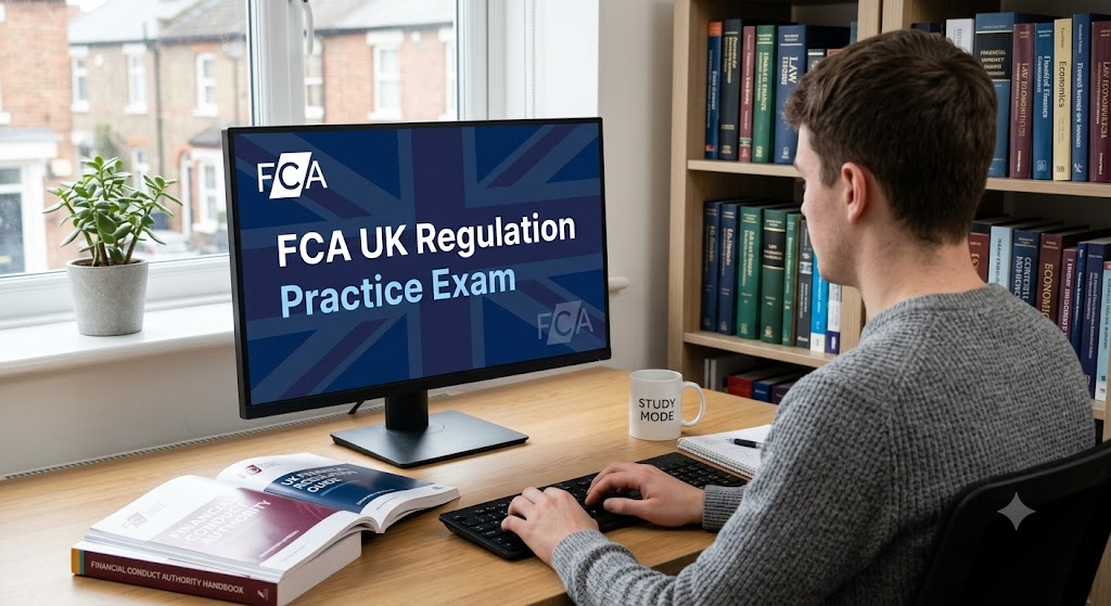 Financial Conduct Authority (FCA) UK Regulation Practice Exam Banner