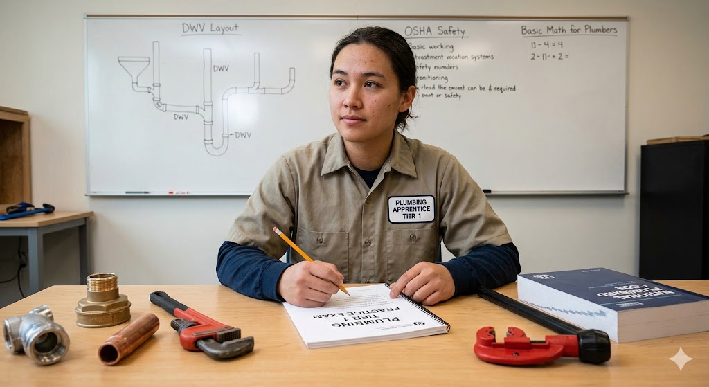 Plumbing Tier 1 Practice Exam Banner