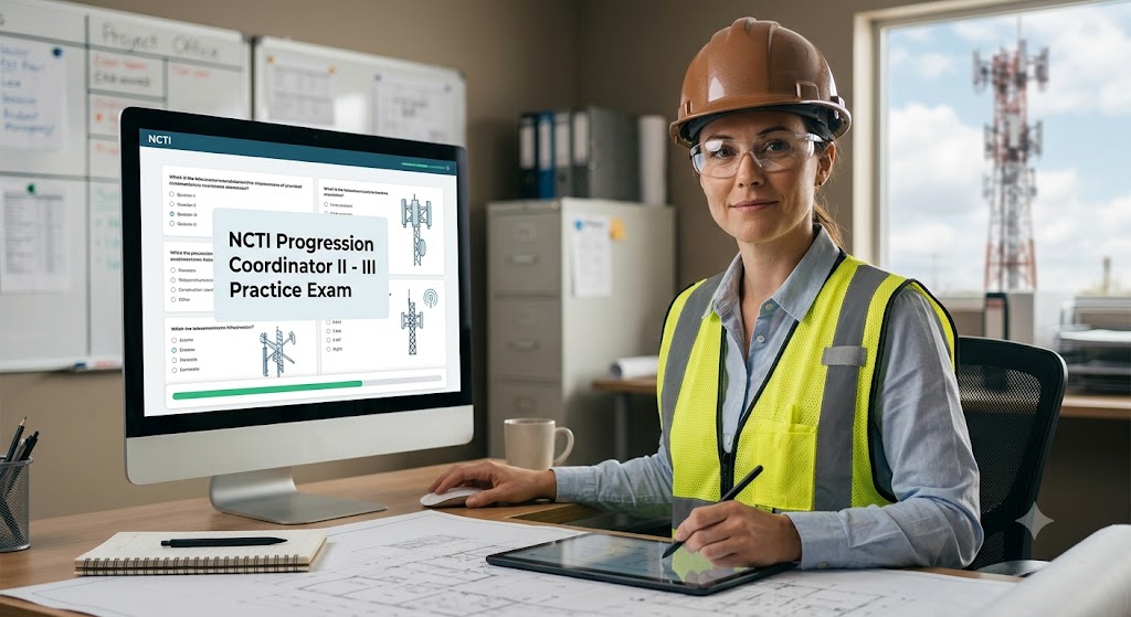 NCTI Progression Construction Coordinator II - III Practice Exam Banner