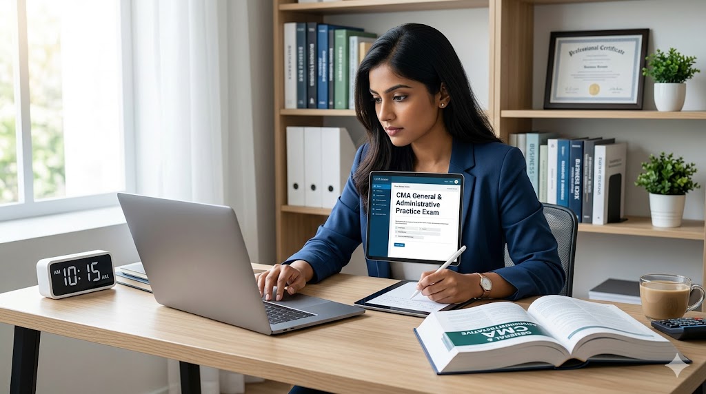 CMA General & Administrative Practice Exam Banner