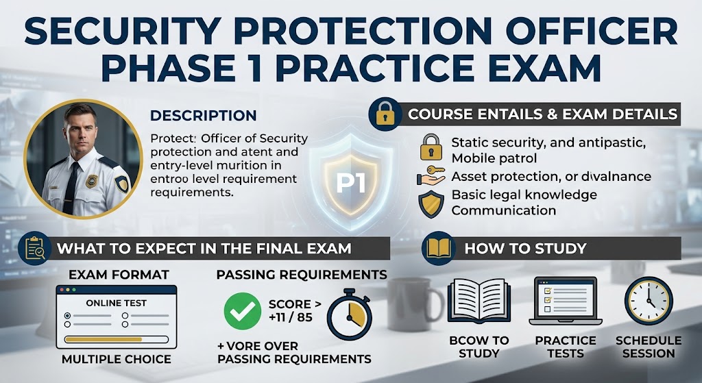 SPO Phase 1 Practice Exam Test Study Guide Banner