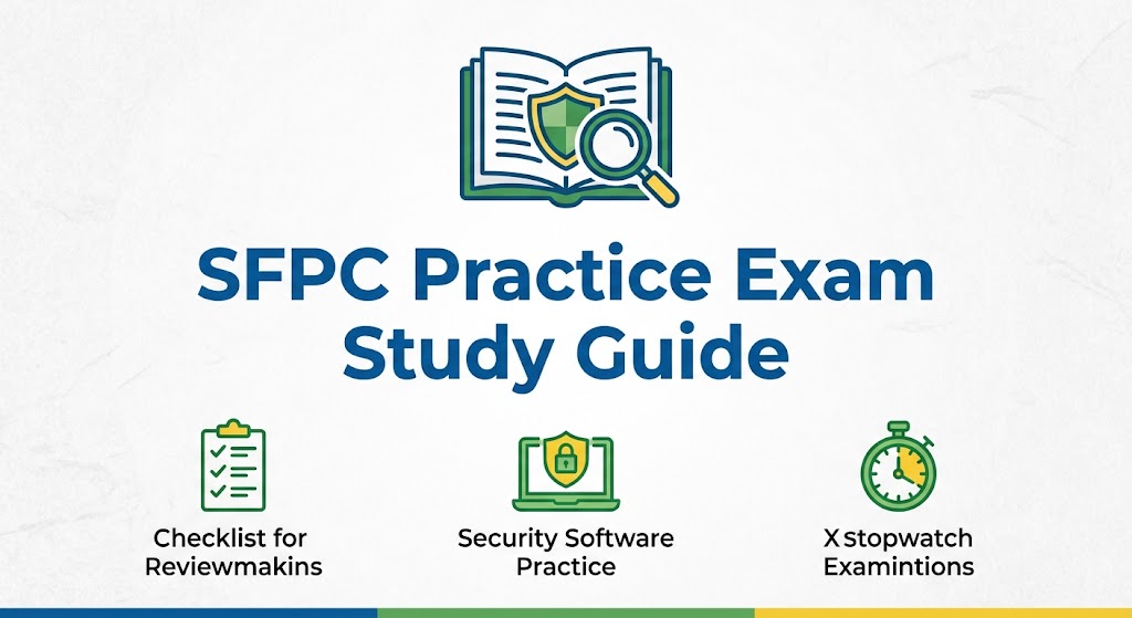 SFPC Practice Exam Study Guide Banner