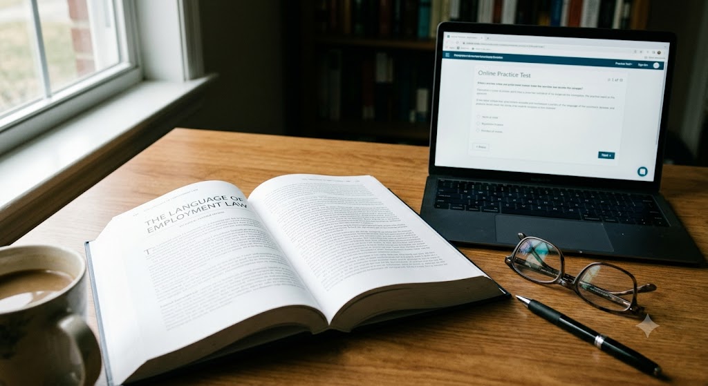 The Language of Employment Law Practice Test Banner