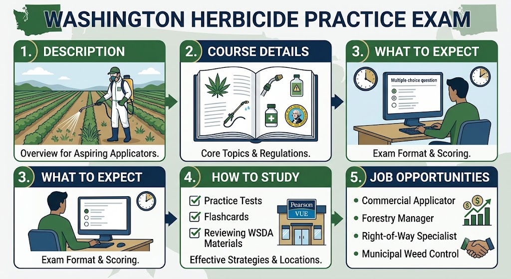 Washington Herbicide Practice Exam Banner