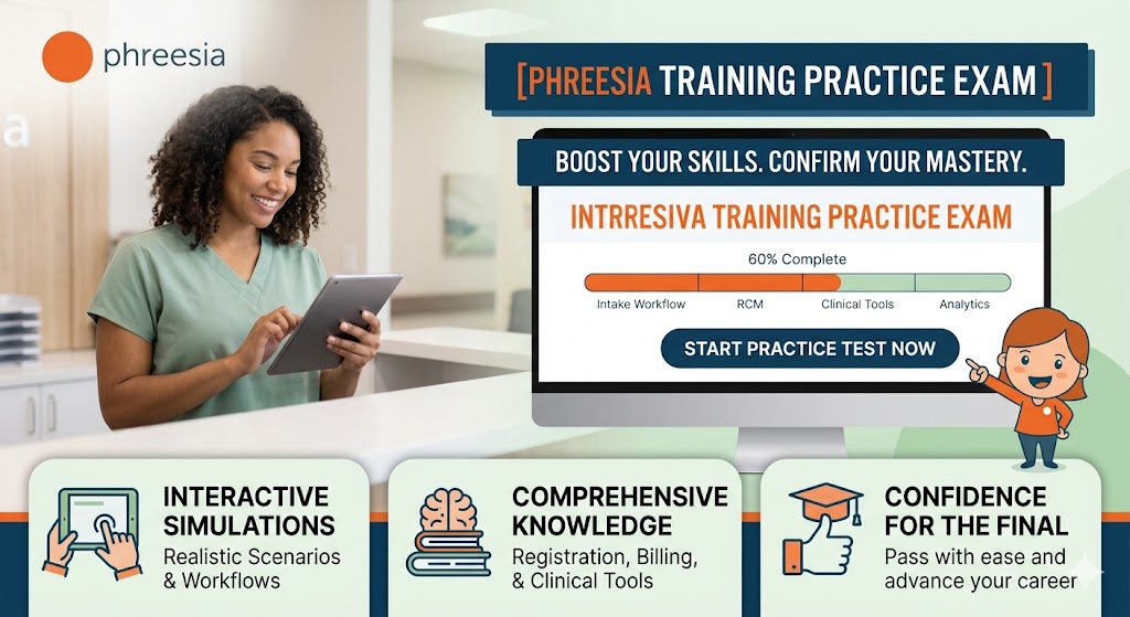Phreesia Training Practice Test Banner