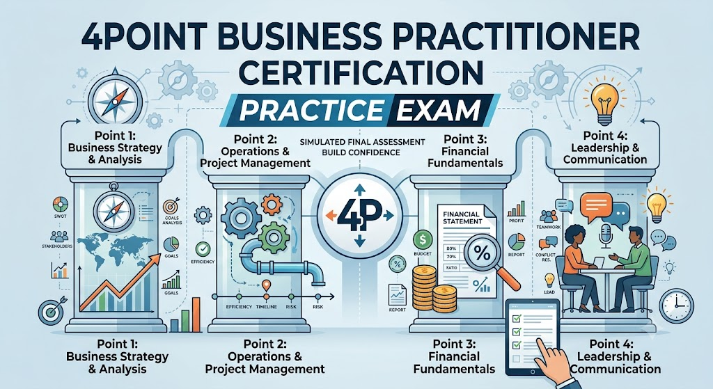 4Point Business Practitioner Certification Practice Exam Banner