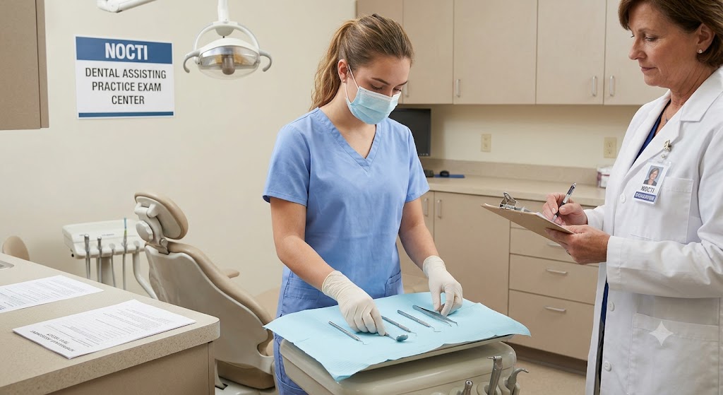 NOCTI Dental Assisting Practice Exam Banner