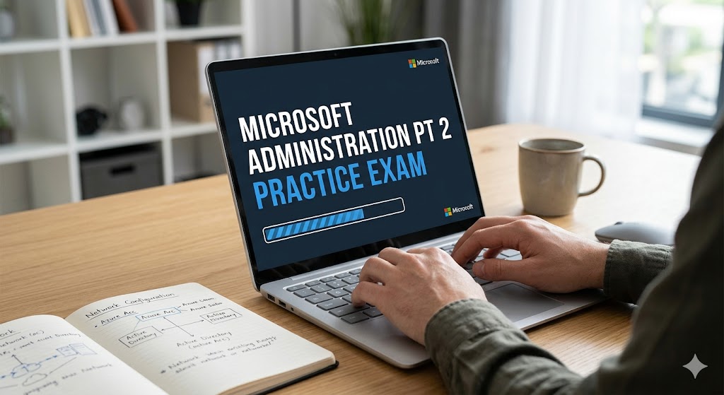 Microsoft Administration Pt 2 Practice Test Banner