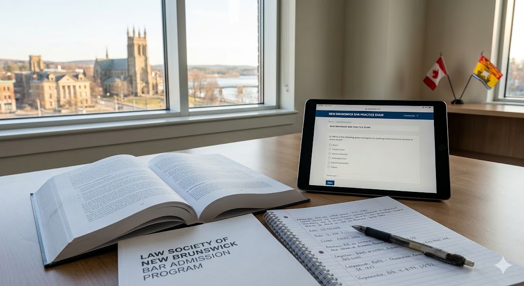 New Brunswick Bar Practice Exam Guide Banner