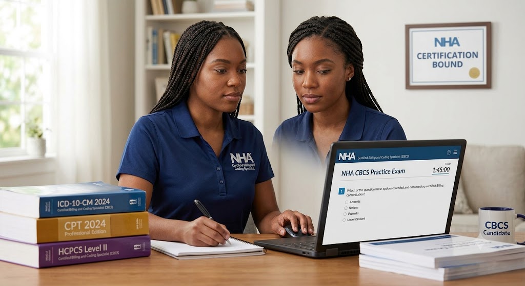 NHA Certified Billing and Coding Specialist (CBCS) Practice Exam Banner