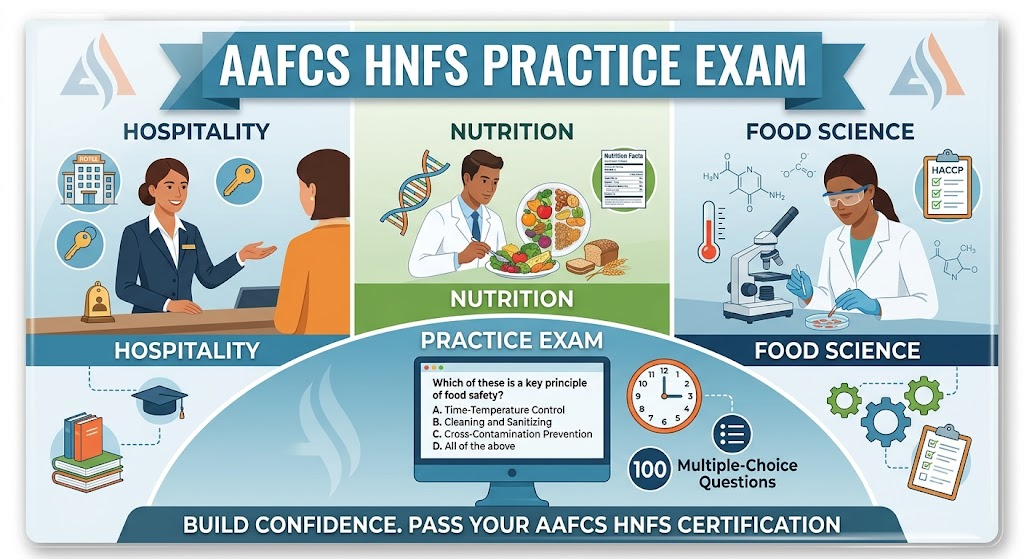 AAFCS HNFS Practice Exam. Banner
