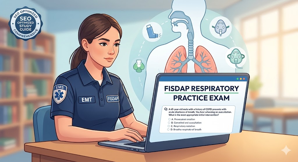 FISDAP Respiratory Practice Test Banner