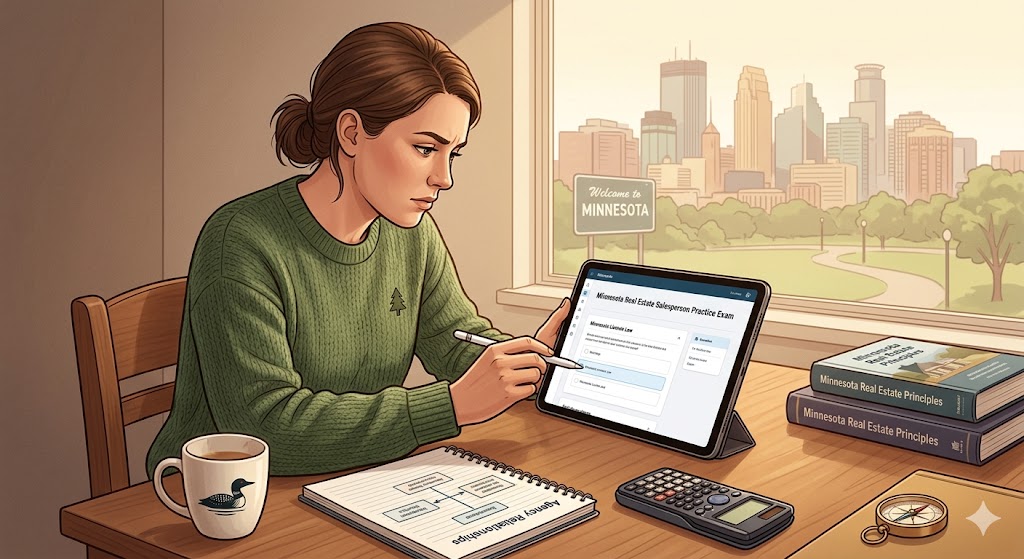 Minnesota Real Estate Salesperson Practice Exam Banner