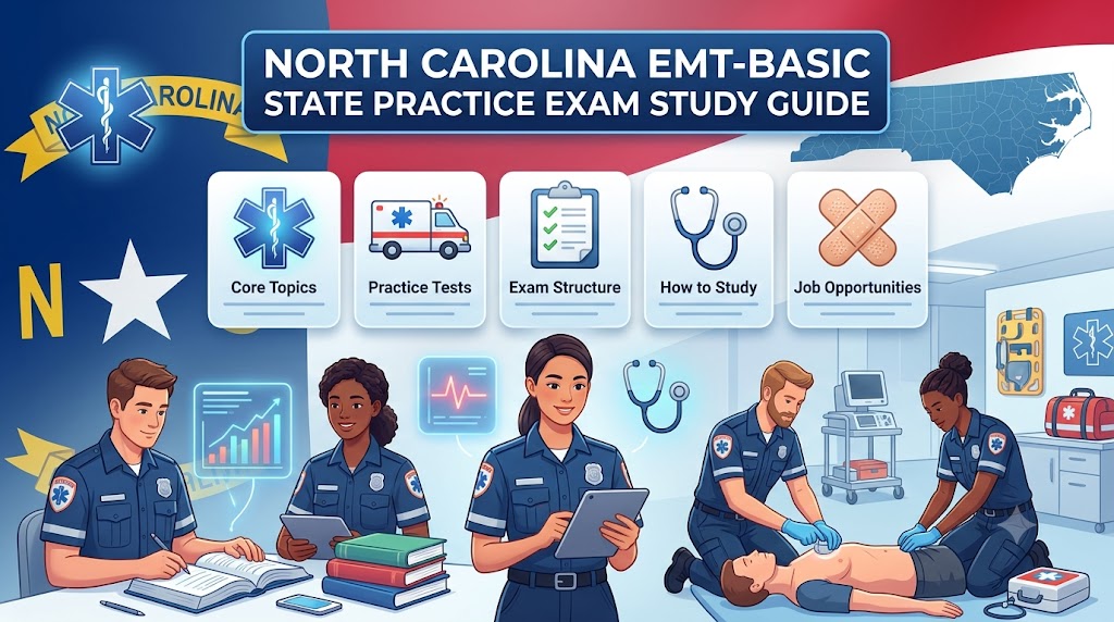 NC EMT-B Practice Exam Banner