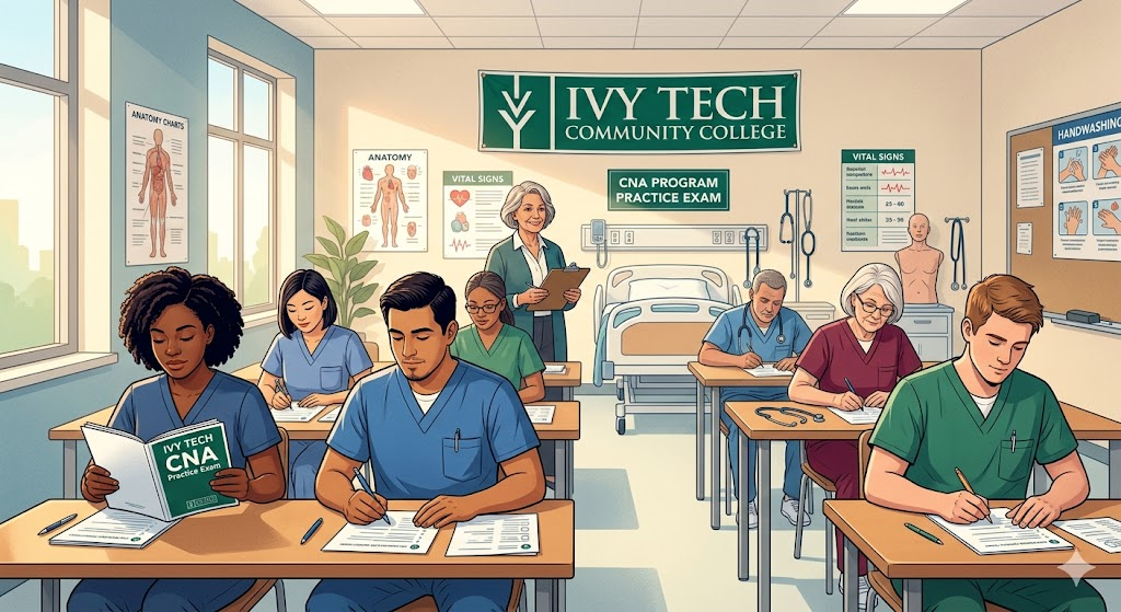 Ivy Tech CNA Program Practice Exam Banner