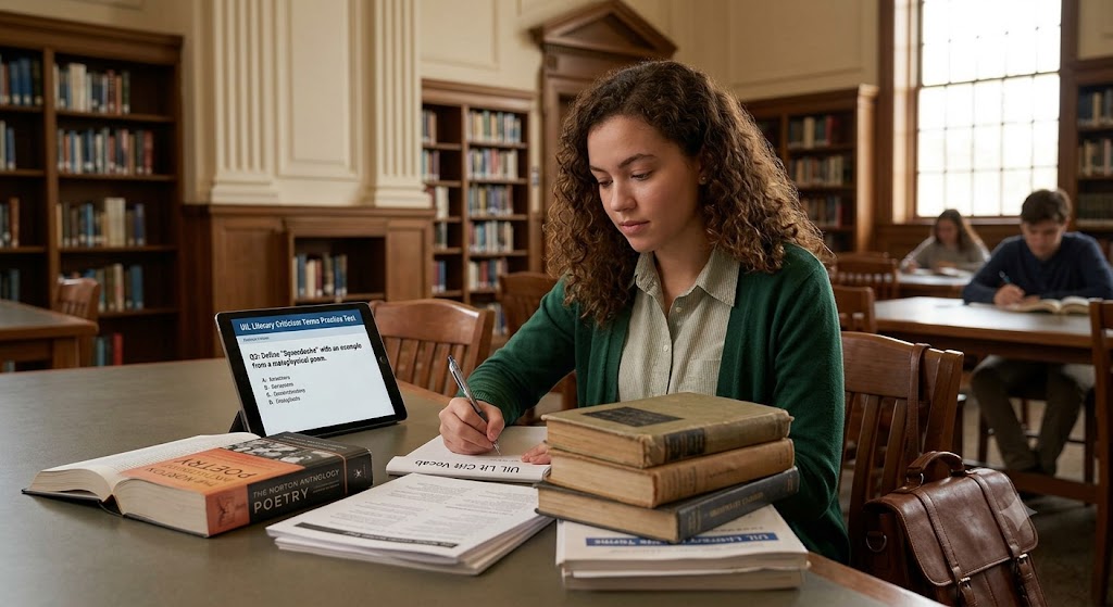 UIL Literary Criticism Terms Practice Test Banner