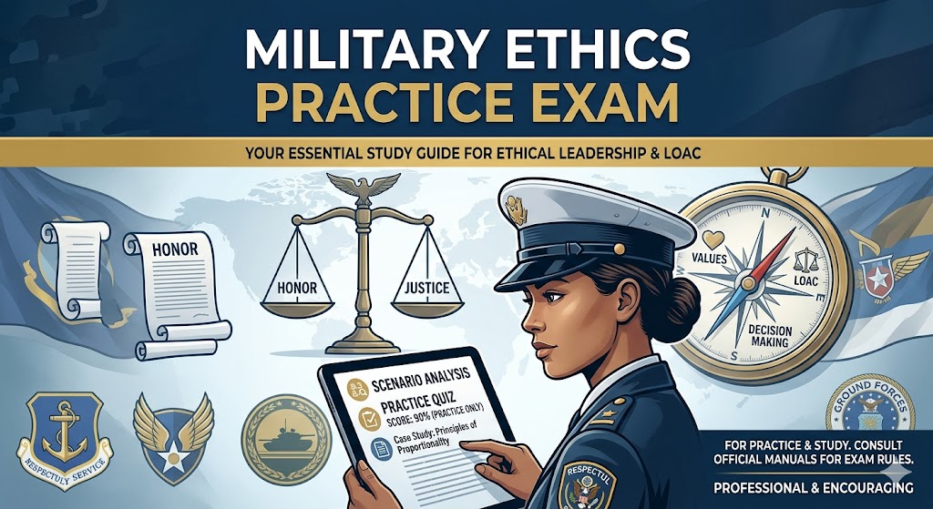 Military Ethics Practice Test Banner
