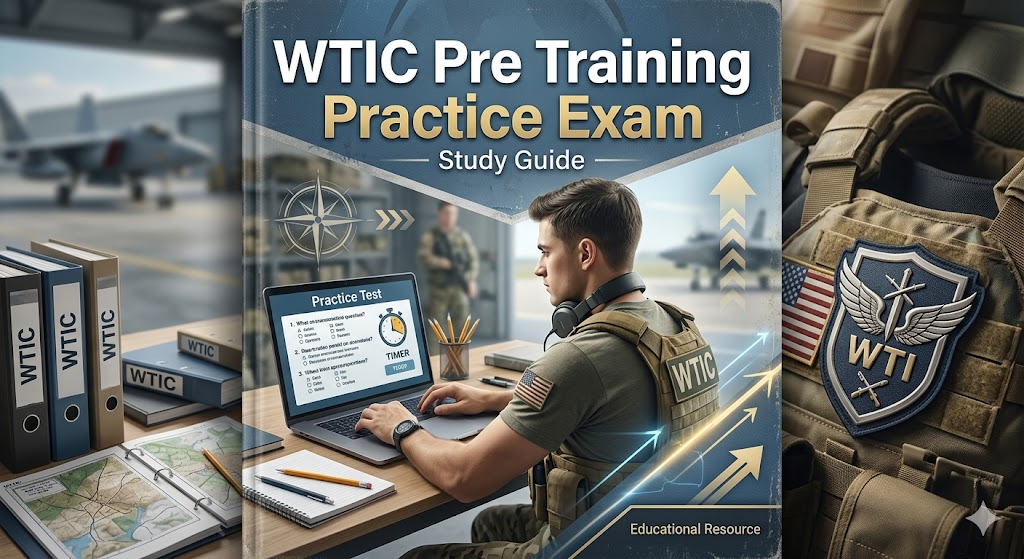 Weapons and Tactics Instructor Course (WTIC) Pre Training Practice Test Banner